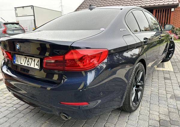 BMW Seria 5 cena 129150 przebieg: 122000, rok produkcji 2018 z Kisielice małe 742